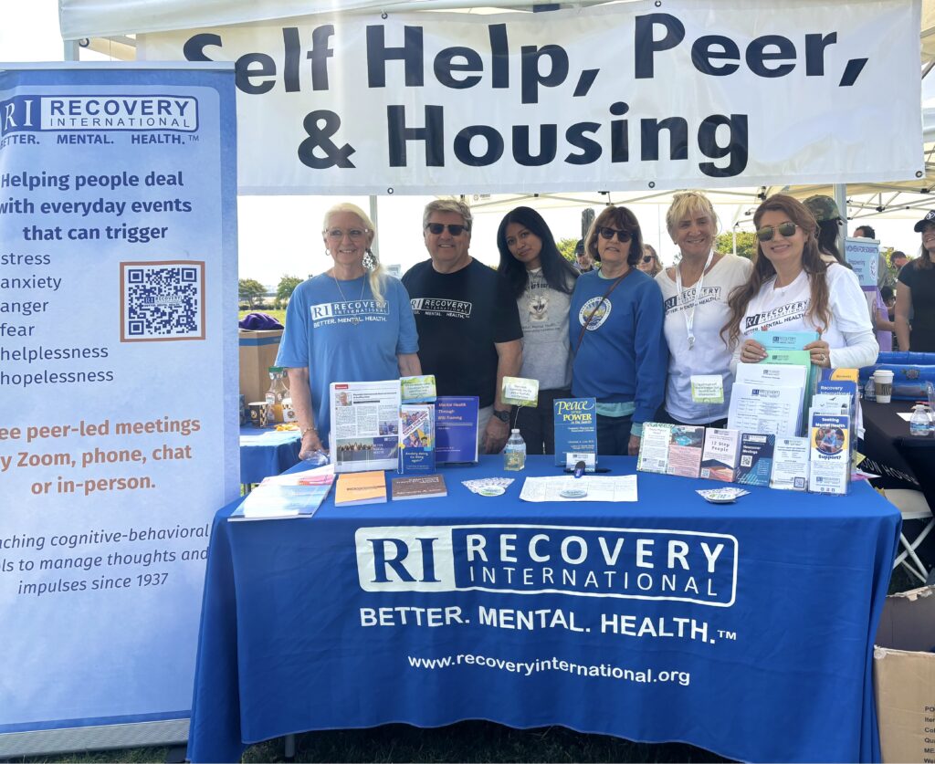 Recovery International Vendor table at NAMI SD walk 2026